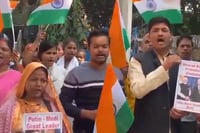 תהלוכות שנערכו לקראת ביקורו של פוטין