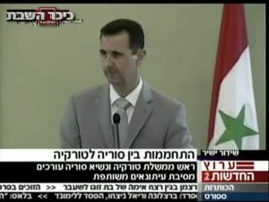 תראו מי שמדבר: אסד מטיף לישראל
