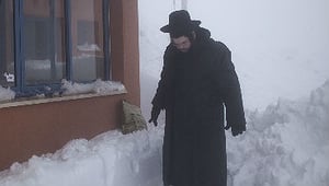 סופות שלגים בצפון הארץ, הרוג בתאונה ברמת הגולן
