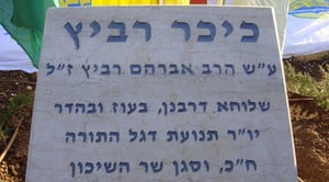 ביתר-עילית הנציחה כיכר מרכזית על-שם הרב אברהם רביץ