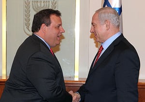 מושל ניו-ג'רזי הנבחר - הגיע לבקר בישראל