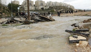 הצפה במודיעין עילית. ארכיון