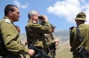 הרמטכ"ל באיזור הגבול, היום