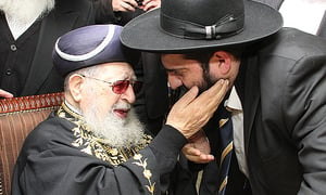הרב אייל עמרמי עם מרן זצ"ל