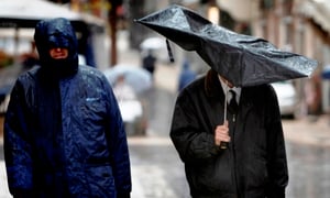 הסערה כבר כאן: גשמים והצפות, שלג יורד בחרמון