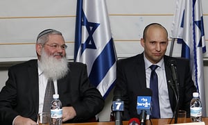 שר הדתות בנט וסגנו בן דהן
