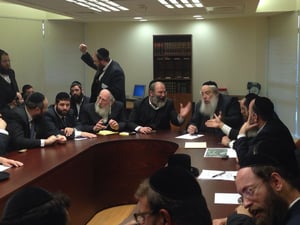 אייכלר בישיבות ההיערכות לעצרת