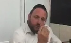 צפו: החרדי ש"מעשן" קנאביס נחשף