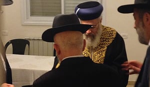 הרבנים במפגש הפיוס, הערב