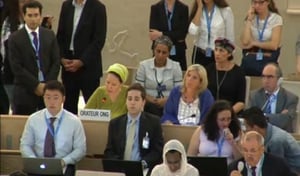 רחל פרנקל נאמה באו"ם: "הסיוט הכי גדול של אמא" • צפו בנאום