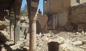 בית כנסת אליהו הנביא בסוריה, שנהרס