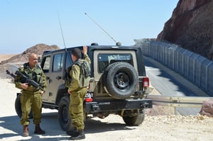 ירי מכיוון מצרים על כוחות צה"ל ; שני חיילים נפצעו