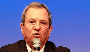 שר הביטחון לשעבר אהוד ברק
