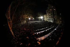 גאב"ד 'העדה החרדית' כבש את ניו יורק • תיעוד ענק