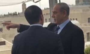 בלעדי: נתניהו וברקת מחליפים חוויות ירושלמיות • צפו
