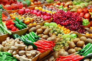 יותר ירקות ופירות, פחות סיכון לחלות בסרטן המעי הגס