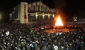 גלריה מסכמת: ל"ג בעומר אצל האדמו"ר מסאטמר