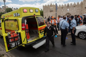 זירת הפיגוע, הבוקר