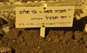 מקום קבורתו של הילד ז"ל