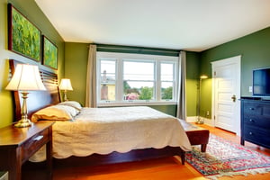 חדר עם קירות ירוקים - מה זה אומר על האישיות שלכם?