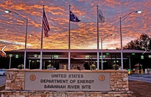 הכניסה למתקן Savannah River Site