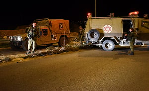 כוחות צה"ל בזירת הפיגוע