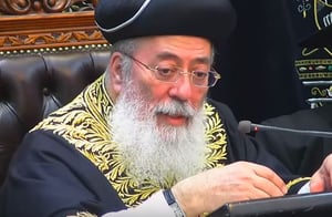 הראשל"צ הגר"ש עמאר: "למחבלים יש תאווה לשפוך דם"