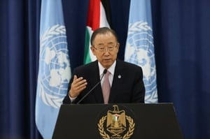 מזכ"ל האו"ם לא חוזר בו: "עומד מאחרי כל מילה נגד הכיבוש"