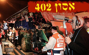 דיווח: נהג האוטובוס מ"אסון 402" היה מעורב בתאונה עם משאית בעבר