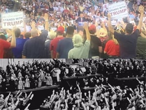 העצרת של טראמפ וההשוואה להיטלר
