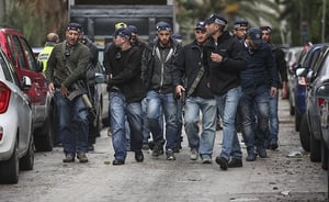 כוחות משטרה בתל אביב. ארכיון
