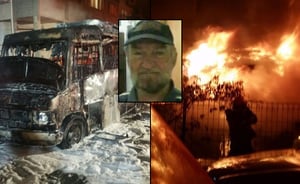 אסון בבני ברק: יענקל'ה בן ה-78 נלכד במיניבוס שנשרף ונהרג