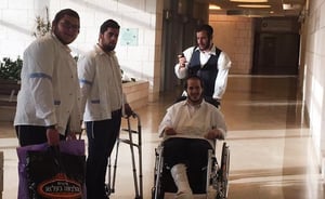 אחרי 55 יום: פצוע הפיגוע שוחרר מבית החולים