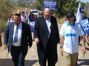 ראשי הרשויות החרדיות הצטרפו ל'צעדת השוויון'