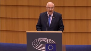 רובי ריבלין בנאומו בפרלמנט האירופי