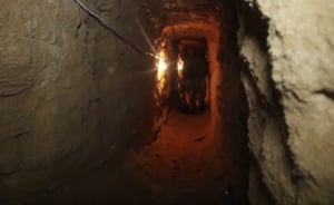 מנהרה בעזה. אילוסטרציה