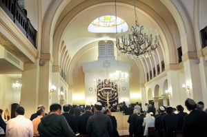 70% מיהודי אירופה חוששים להגיע לבית הכנסת בחגים