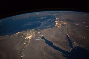 איך ישראל נראית מהחלל? תמונות מרהיבות