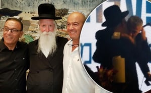 יום הולדת לרב גרוסמן: בחוגגים - יאיר לפיד. צפו