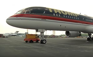 המטוס הפרטי של טראמפ