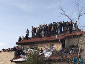 הפינוי בעפרה: 8 בתים כבר פונו מיושביהם