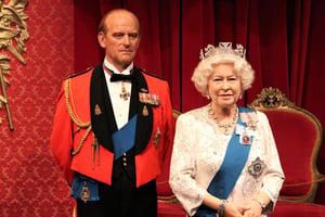 הזוג המלכותי, המלכה אליזבת והנסיך פיליפ