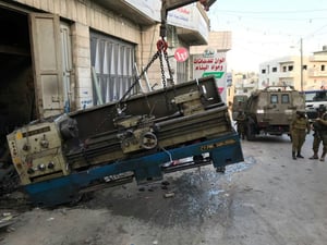 כוחות הביטחון סגרו מחרטה לייצור נשק