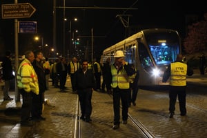 הרכבת הקלה . אילוסטרציה