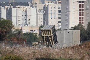 סוללת כיפת ברזל במרכז הארץ השבוע