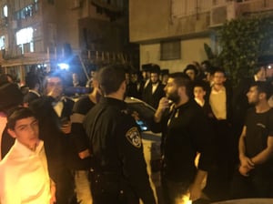עימות מיותר בבני ברק: 3 בחורים נעצרו