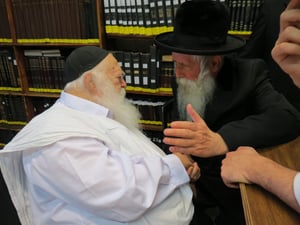 הרב גרוסמן אצל שר התורה