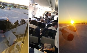 לאחר כ-25 שעות: טיסת 'אל על' מניו יורק נחתה בישראל