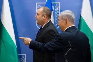 נתניהו וראש ממשלת בולגריה