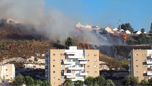 בעקבות שריפה: פונו בתים בשכונת הר יונה